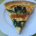 quiche épinards § saumon fumé