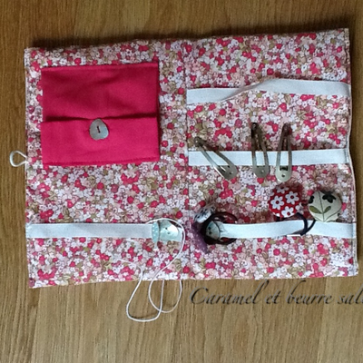 Pour ranger les barrettes et chouchou
