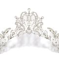 Diamond tiara-devant de corsage, circa 1910