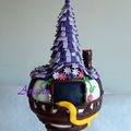 Gâteau Tour de Raiponce - Tangled tower cake