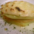 Millefeuille de Pommes de Terre et Saumon Fumé