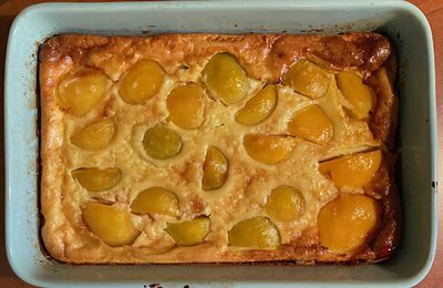 CLAFOUTIS aux PÊCHES