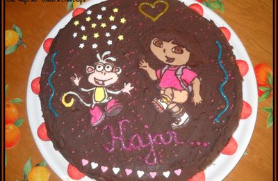 Gâteau "Dora et Babouche"