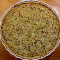 Tarte marine aux poireaux