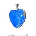 PENDENTIF "COEUR" LAPIS-LAZULI 5 