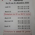 HORAIRES MAIRIE