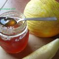 Confiture de melon blanc à la vanille (ou pas...)