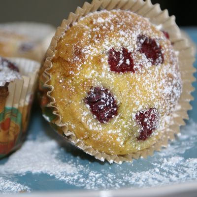 MUFFINS A LA FRAMBOISE
