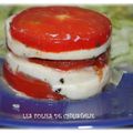 Millefeuille tomate mozzarella