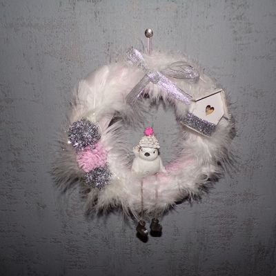 Une couronne hivernale