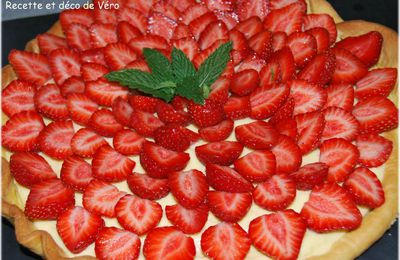 Tarte aux fraises (recette)