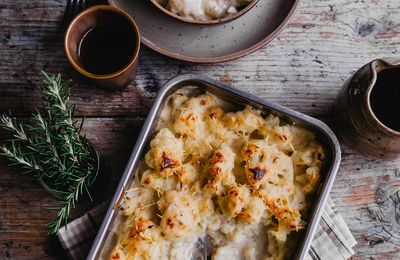 Gratin de chou fleur facile à la muscade