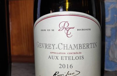 Francs-Côtes de Bordeaux : Puygueraud : cuvée George 2016, Rossignol-Trapet : Gevrey Chambertin aux Etelois 2016