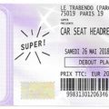 Car Seat Headrest - Samedi 26 Mai 2018 - Trabendo (Paris)