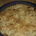 Crumble aux cerises