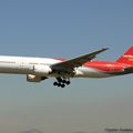 Barcelona In'I Airport(BCN/LEBL): Nordwind Airlines: Boeing 777-21B/ER: VP-BJB: MSN:27606/121.