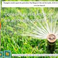 Arrosage du jardin :  Le matin ou le soir.