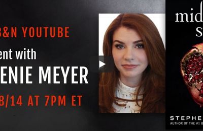 Nouvelle séance de questions-réponses de Stephenie Meyer pour Midnight Sun