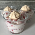 Chantilly frappé yaourt et fraise