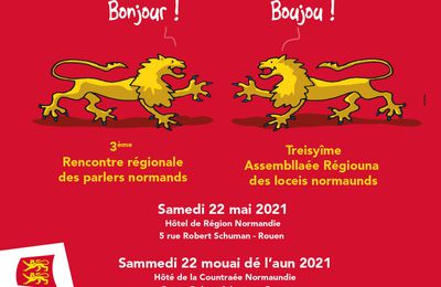 ROUEN, le 22 mai 2021: Treisyîme Assembllaée regiouna des loceis normaunds.