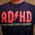 COUP DE COEUR : TDAH / ADHD sur un T-SHIRT