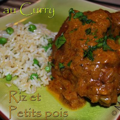 Poulet au curry 