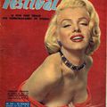 Marilyn Mag " Festival " (Fr) 1954