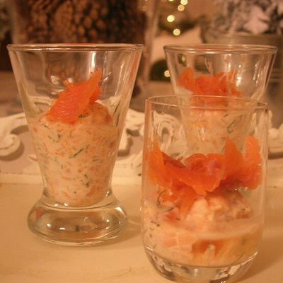 Tartare de Saumon 250 g de saumon frais 200 g de