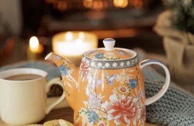 Théières de London Pottery, La nature version british