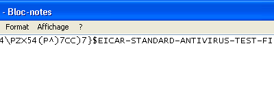 comment tester l'activiter de son antivirus?