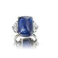 A sapphire and diamond ring, by Piranesi