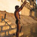 rituel matinal sur le Gange  6A.M.