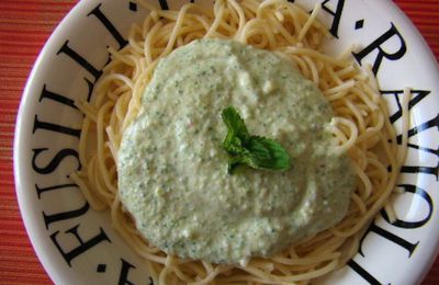 SAUCE VERTE, pour accompagner riz, pâtes ou pommes de terre