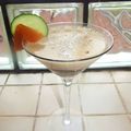 Cocktail concombre-pamplemousse