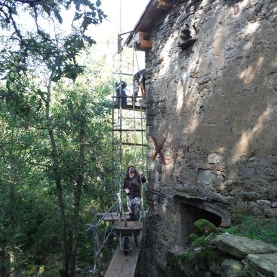 début chantier facade ouest