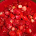 Les fraises du jardin 