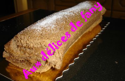 GÂTEAU ROULE CACAO ET NUTELLA