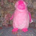 Peluche Pingu' rose - A NAUSICAA - 