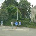 Rond-point à Verviers (Belgique)