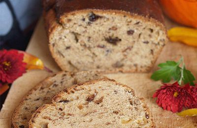 Barmbrack Cake - gâteau irlandais d'Halloween