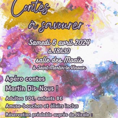 apéro conté à St Martin le Vinoux 