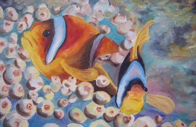 Poissons clowns