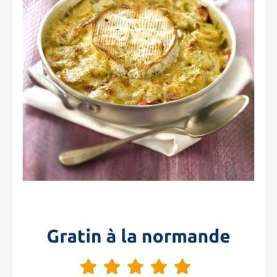 Gratin à la normande