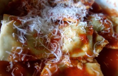 Encore des ravioli parce que c'est lundi