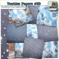 Textiles Papers #29 - blue and star and super special