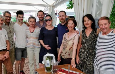 Les 80 ans de mamie, en canicule !