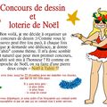 Concours de dessin & Loterie de Noël