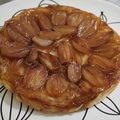 Tarte tatin aux échalotte