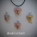 Petits pendentifs calins