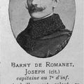 BARNY de ROMANET Joseph (Argenton sur Creuse) + 05/03/1915 Perthès les Hurlus (51)